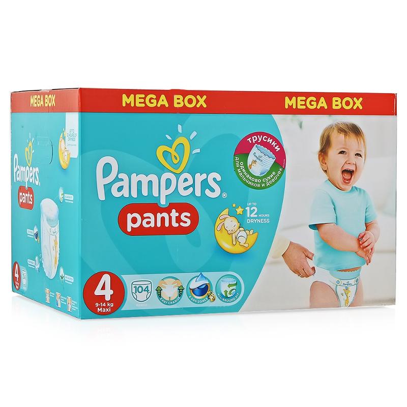 PAMPERS PANTS MAXI 104
